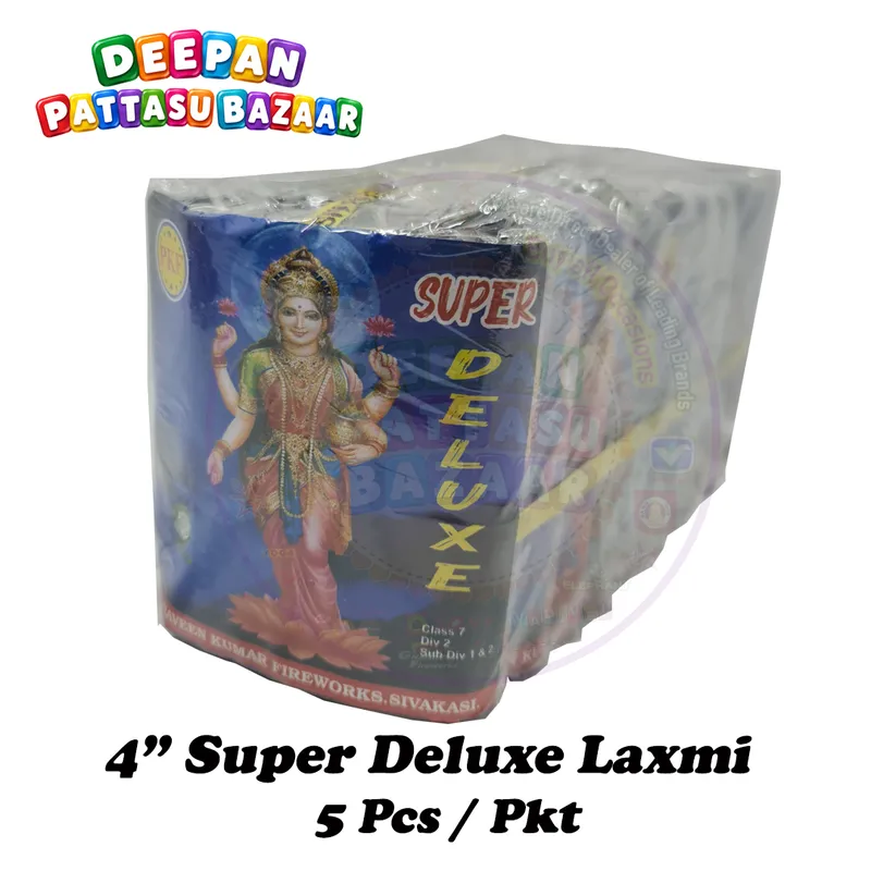 4" Super Deluxe Lakshmi Crackers