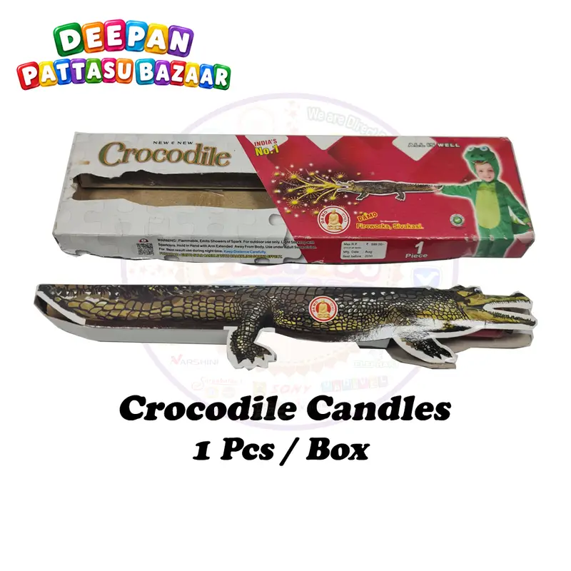 Crocodile Candles
