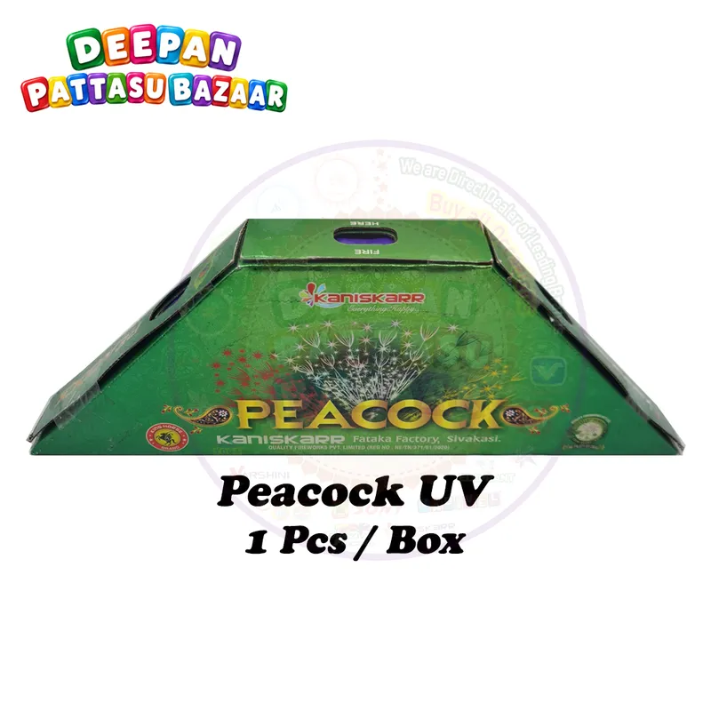 Peacock Tri Color 3 wings
